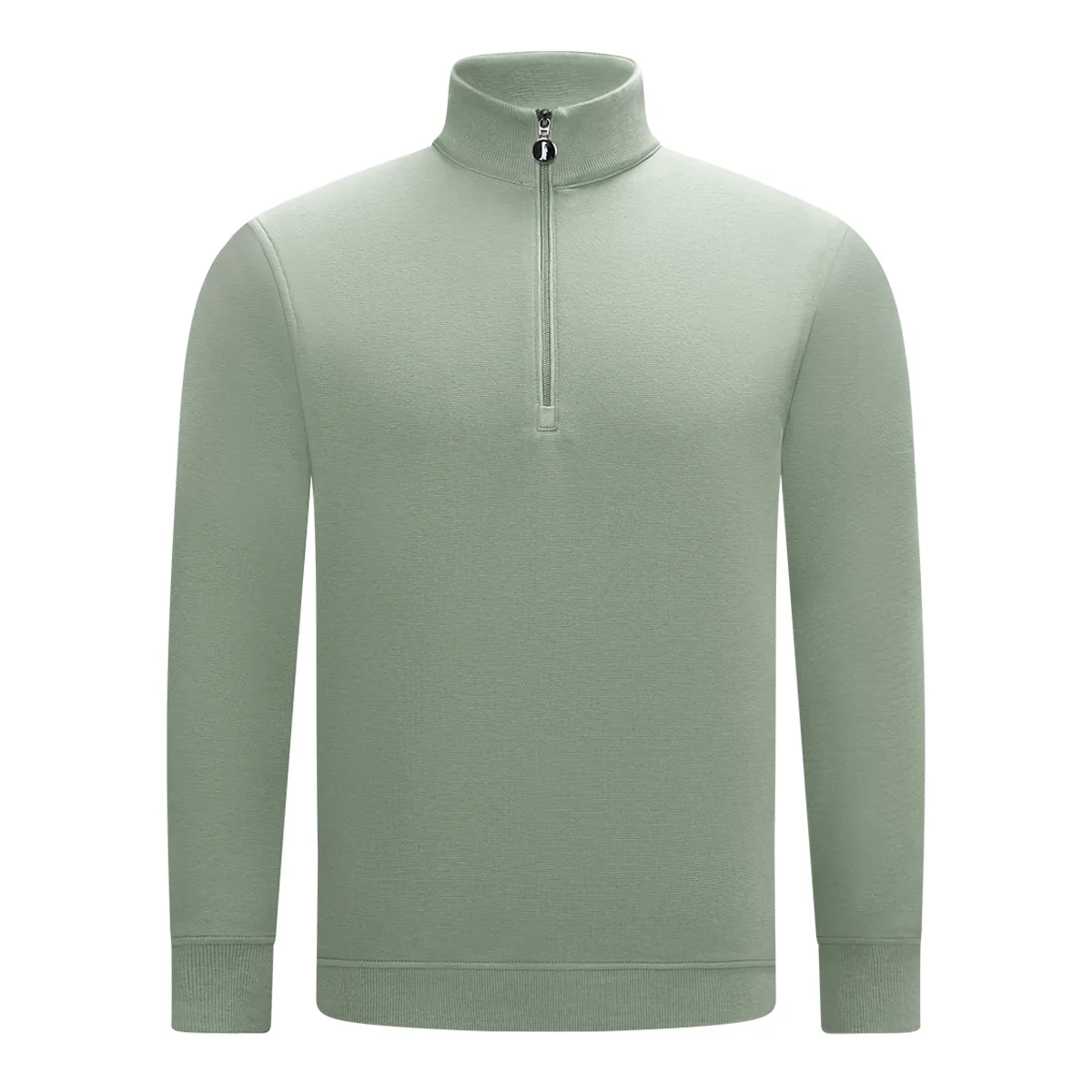 6th Sense Belter Cotton 1/4 Zip Sweat Green