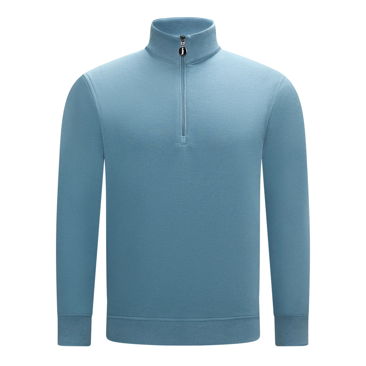 6th Sense Belter Cotton 1/4 Zip Sweat Blue