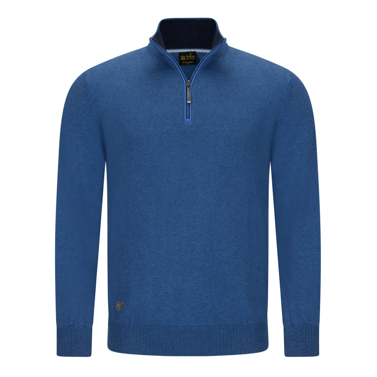 6th Sense Harry Cotton 1/4 Zip True Blue - TBL