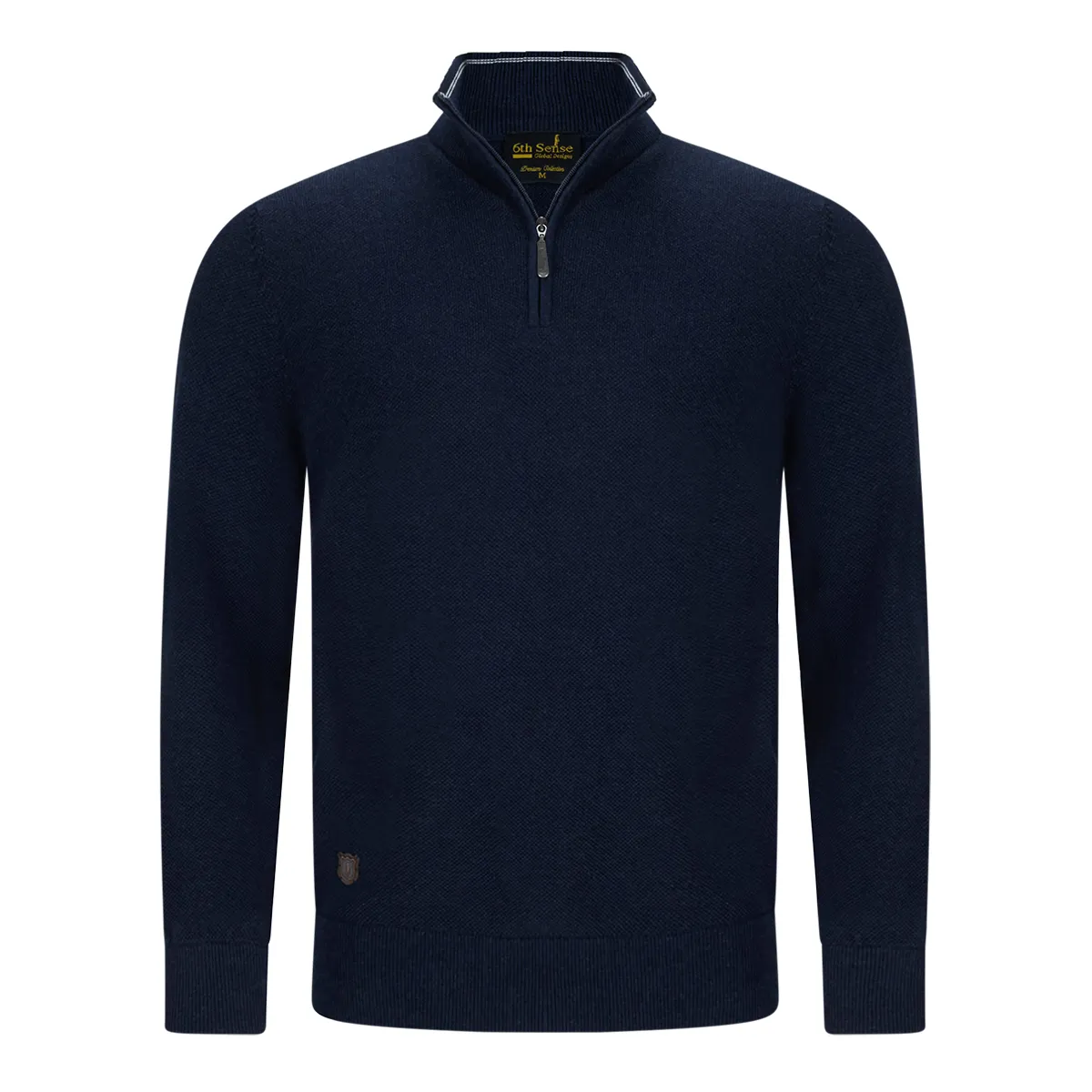 6th Sense Knit Tropic Half Zip Sweat Navy