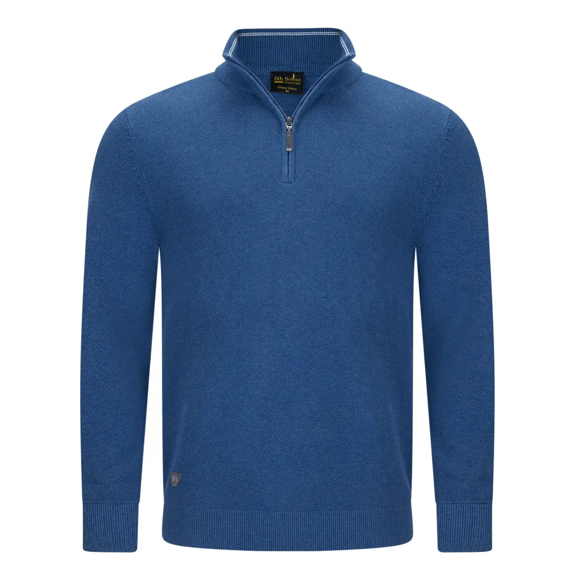 6th Sense Knit Tropic Half Zip Sweat True Blue
