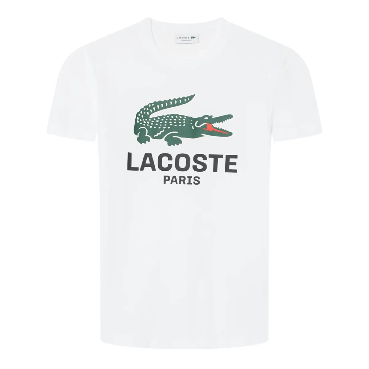 Lacoste SS Crew Neck T-Shirt White - 001