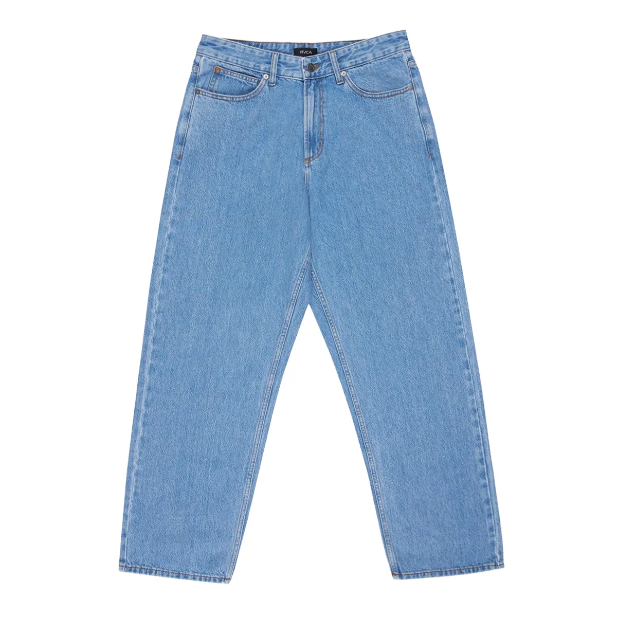 RVCA Relaxed Fit Skate DSenim Jeans Blea
