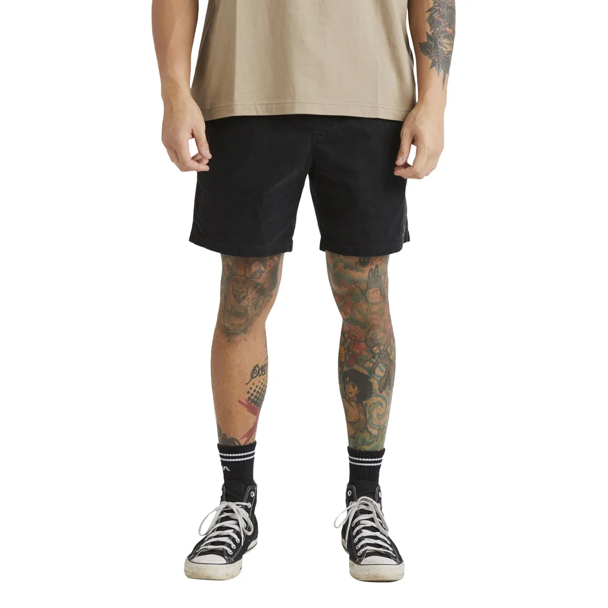 RVCA Ecaspe Elastic Cord Short Black
