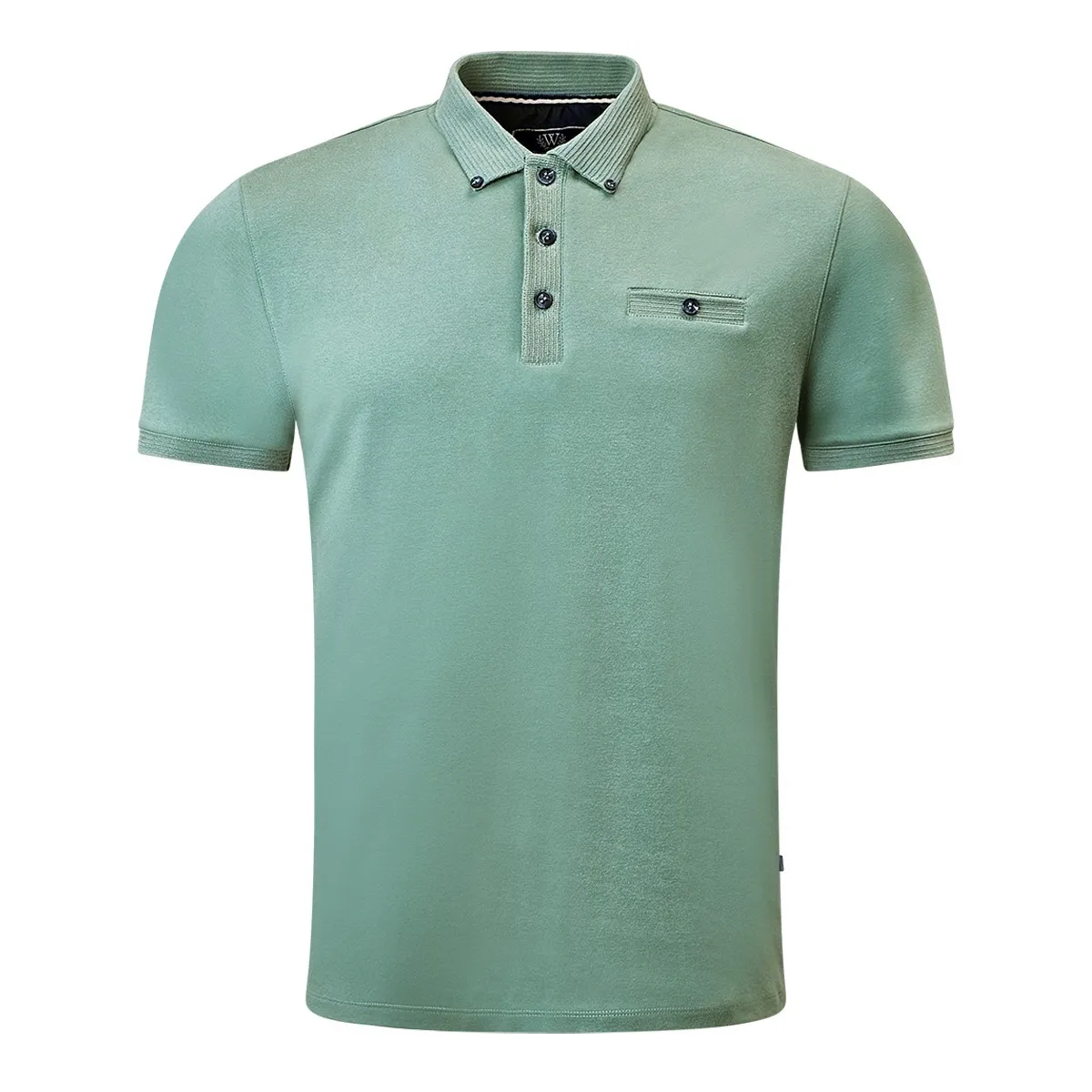 William Tailor Soft Touch Polo Silver Pi