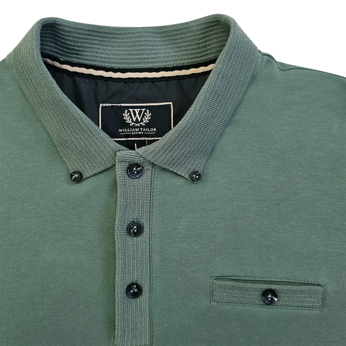 William Tailor Soft Touch Polo Silver Pi