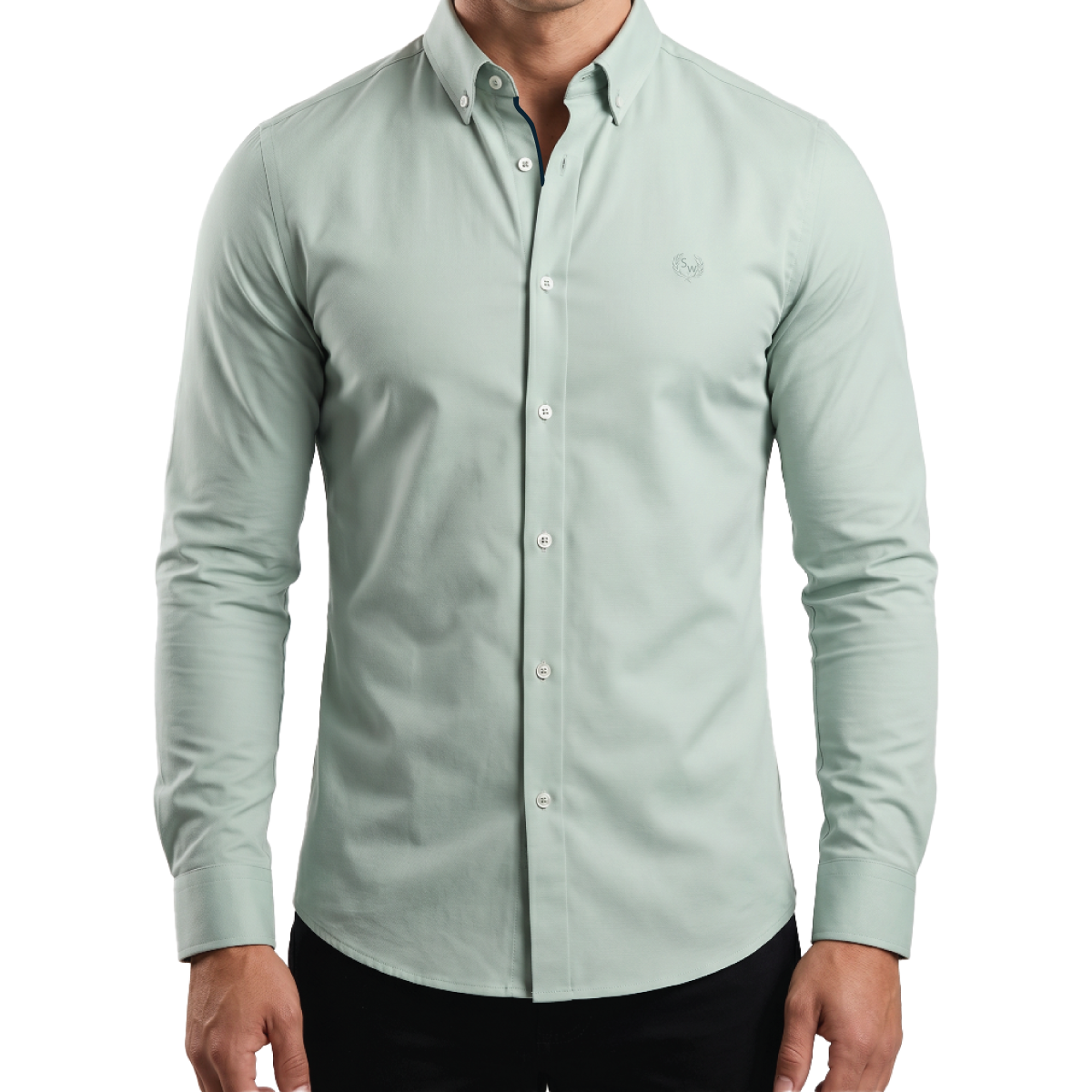 Scott & Wade Faro Oxford Shirt Pistachio