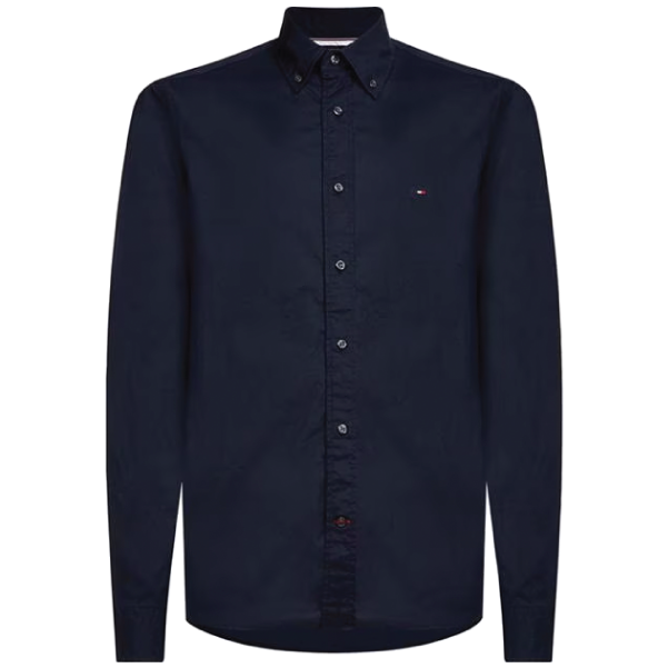 Tommy Hilfiger Core Flex Poplin Shirt Navy
