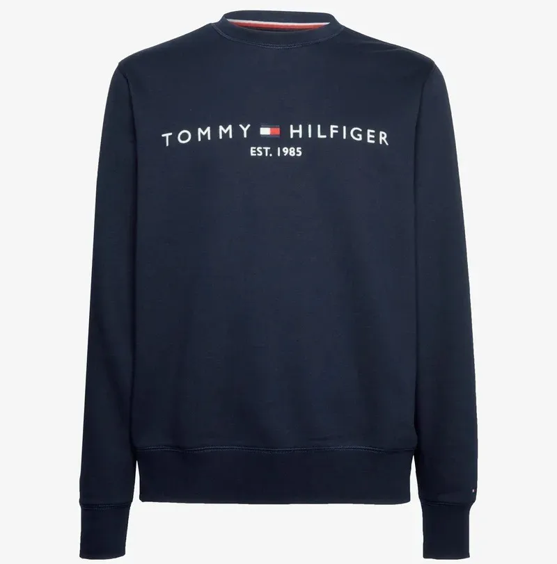 Tommy Hilfiger Logo Sweater Desert Sky - Navy