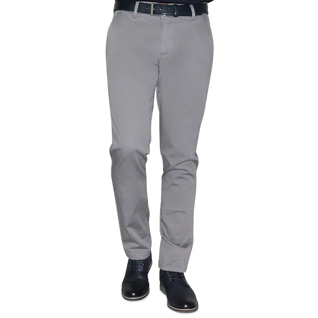 William Tailor Memphis Chino - Light Gre