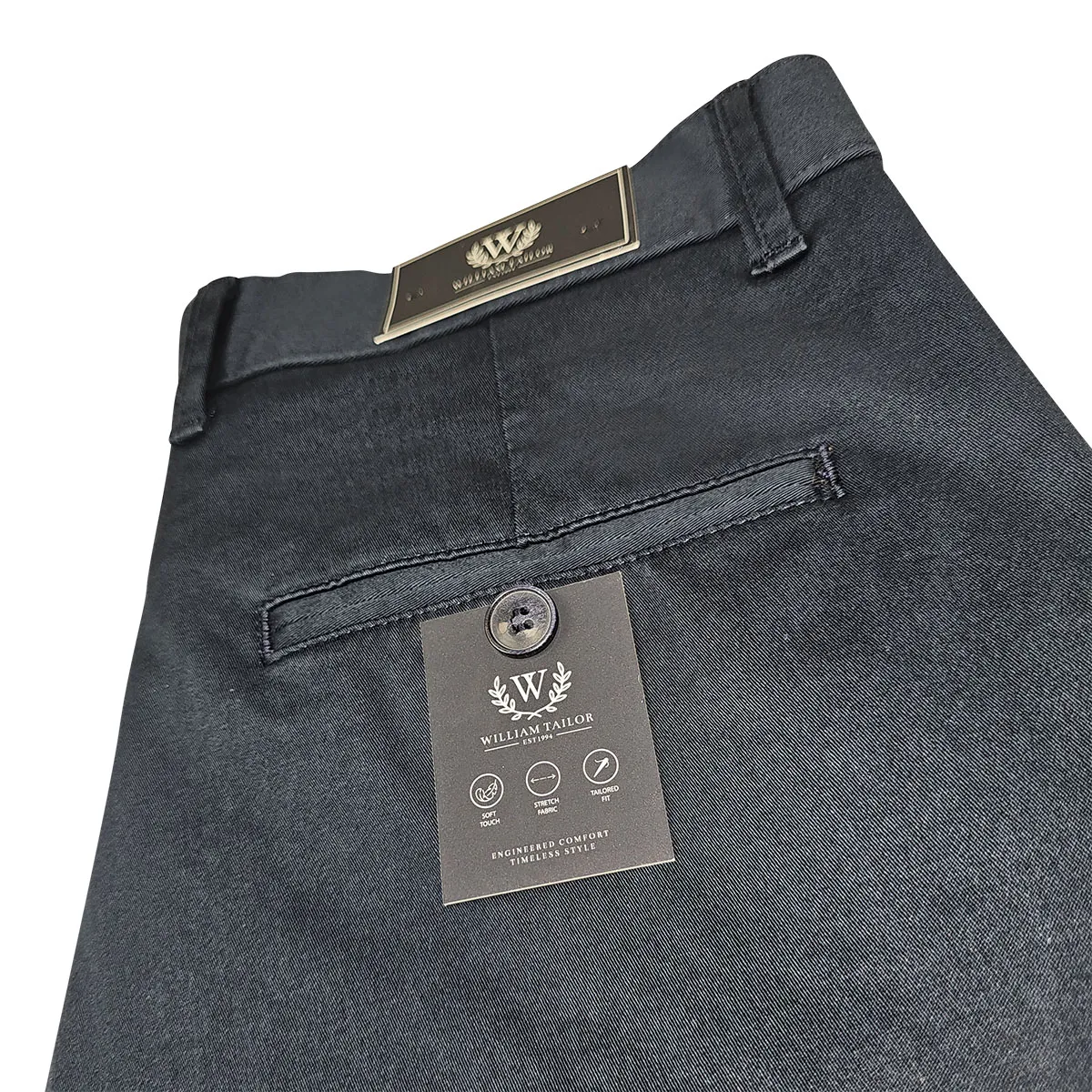 William Tailor Memphis Chino - Navy