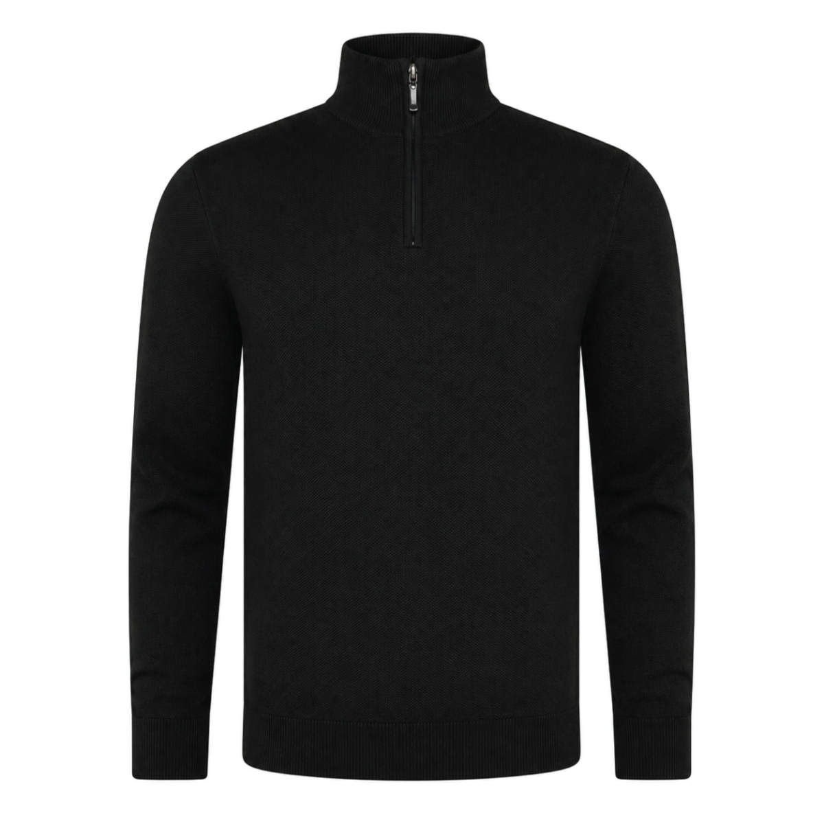William Tailor Rokin Textured Knit Black