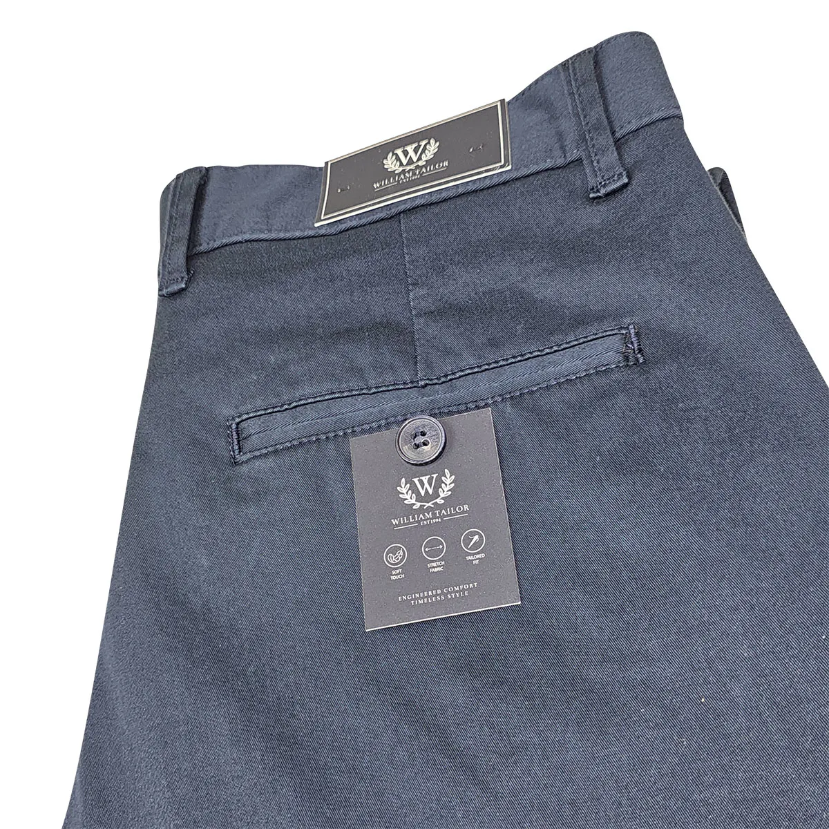 William Tailor Memphis Chino - Royal