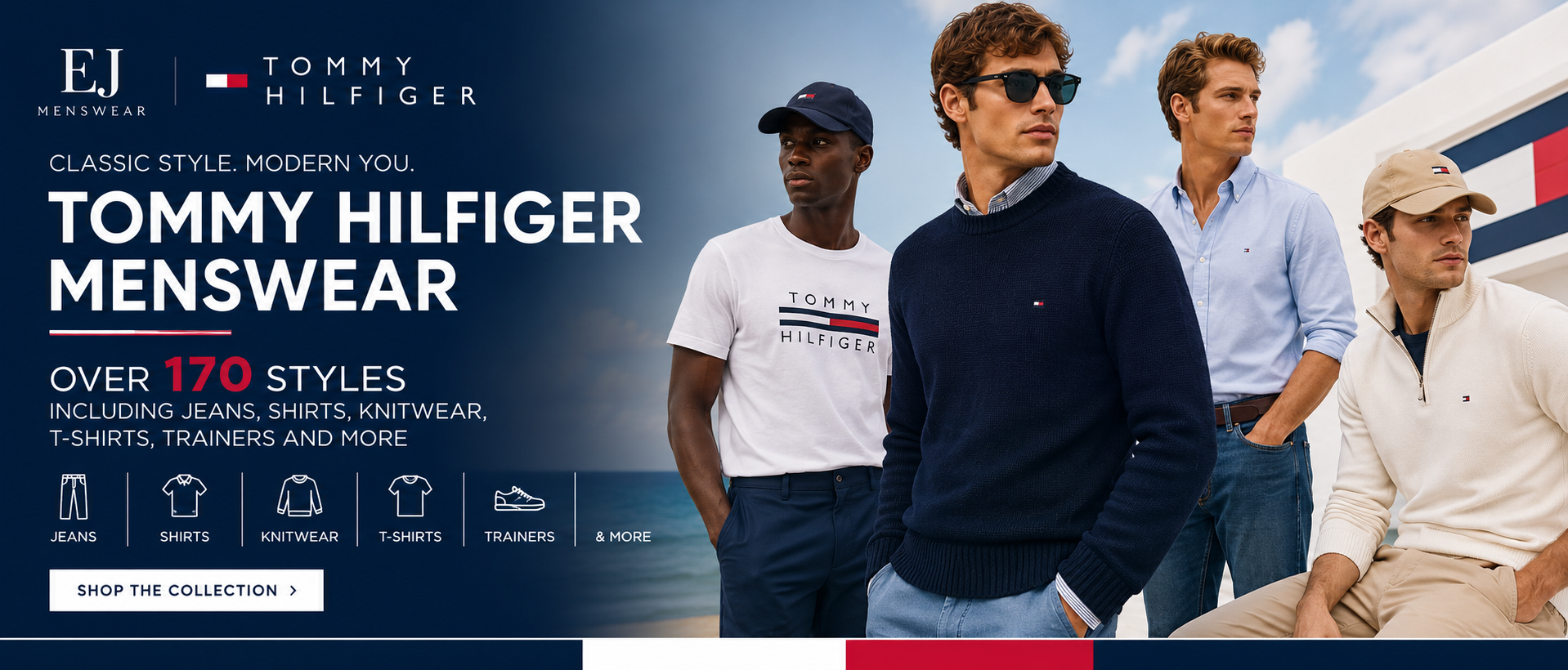 Tommy Hilfiger spring 26 slider