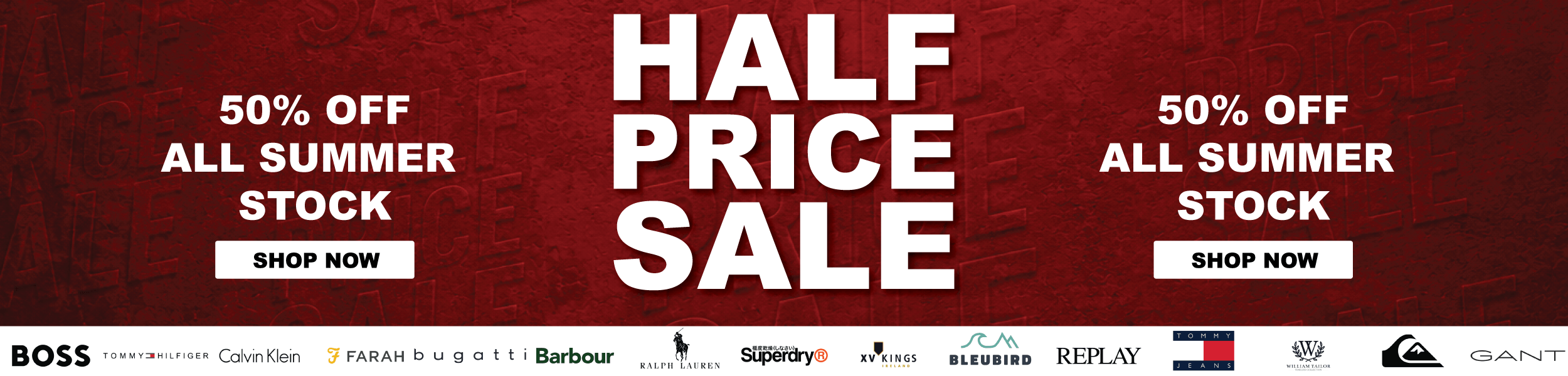 Sale Slider 50% Off