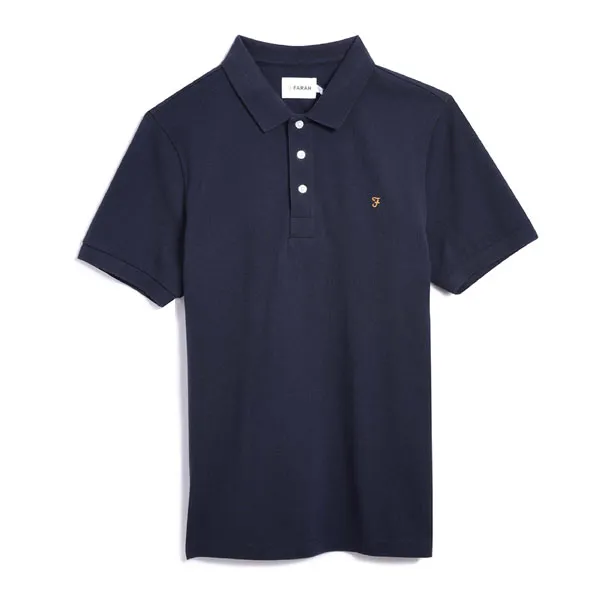 Farah Blanes SS Polo Shirt True Navy