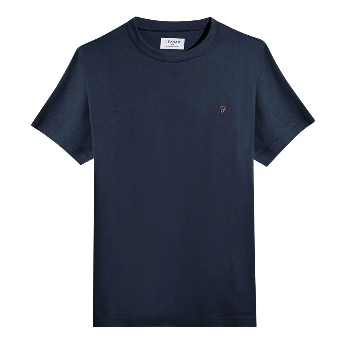 Farah Danny Reg SS T-Shirt True Navy