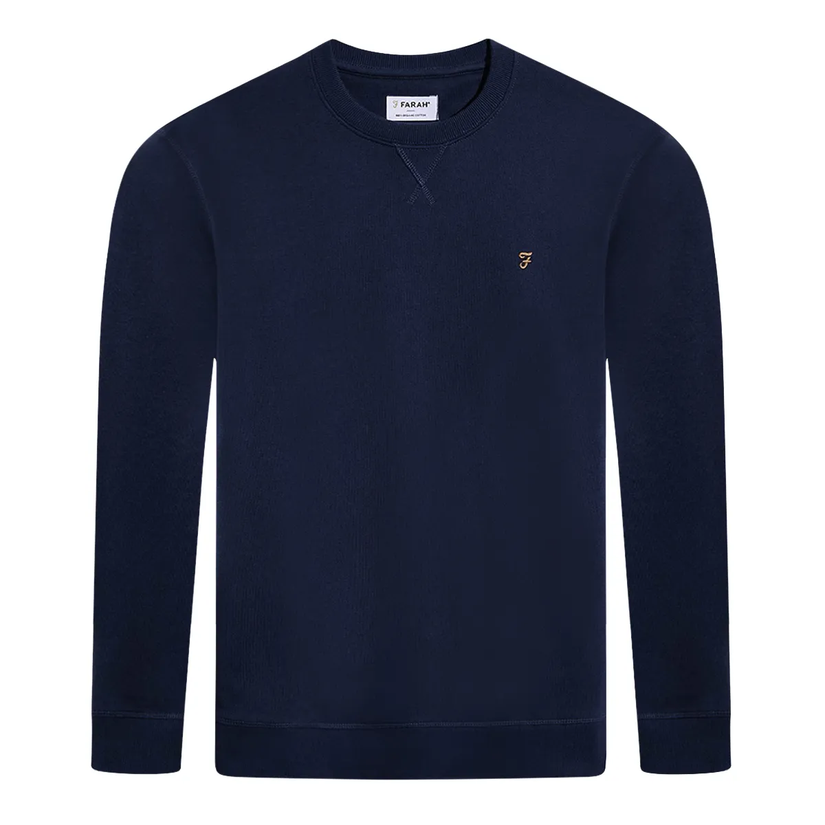 Farah Tim New Crew Sweater True Navy