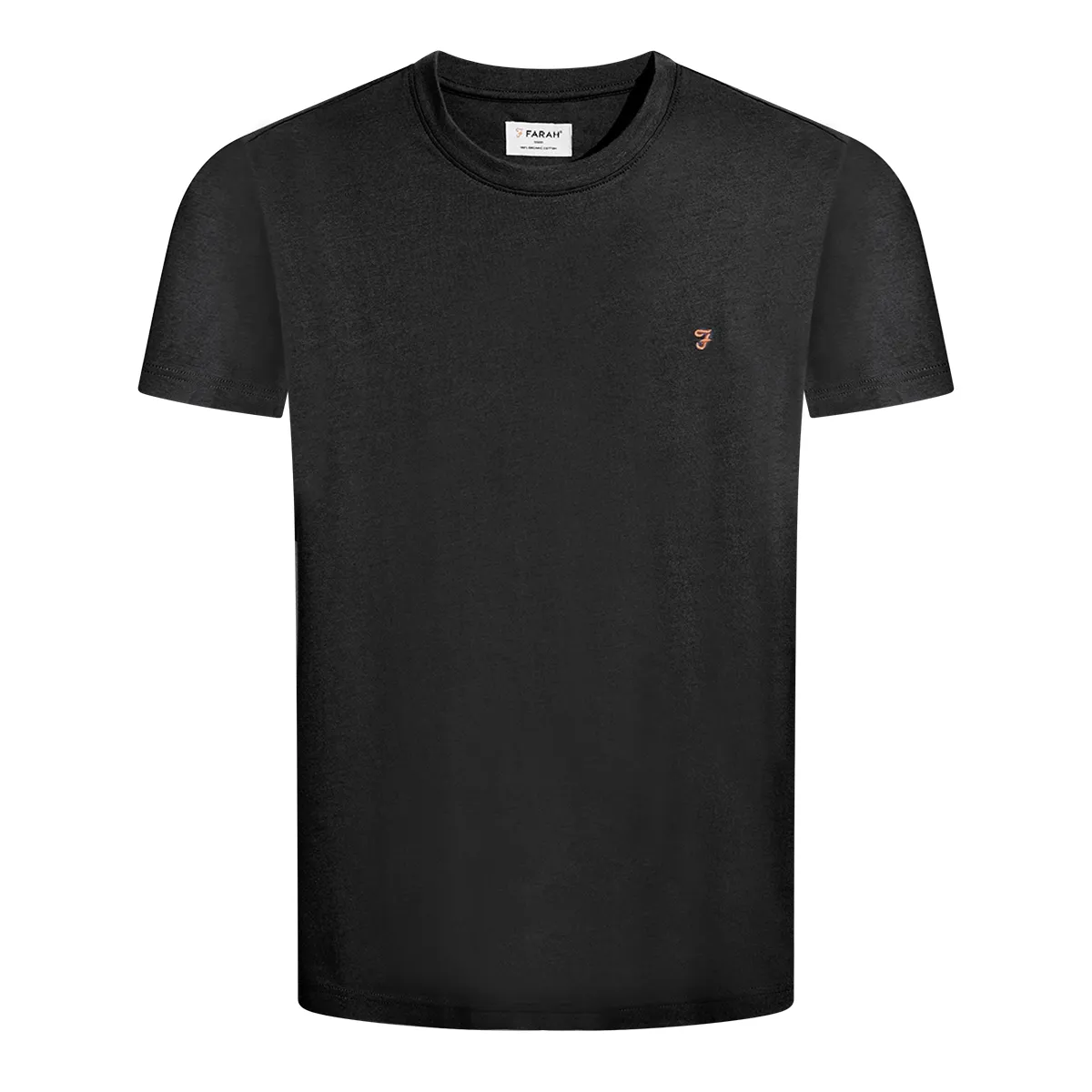 Farah Danny Regular Fit T-Shirt Black