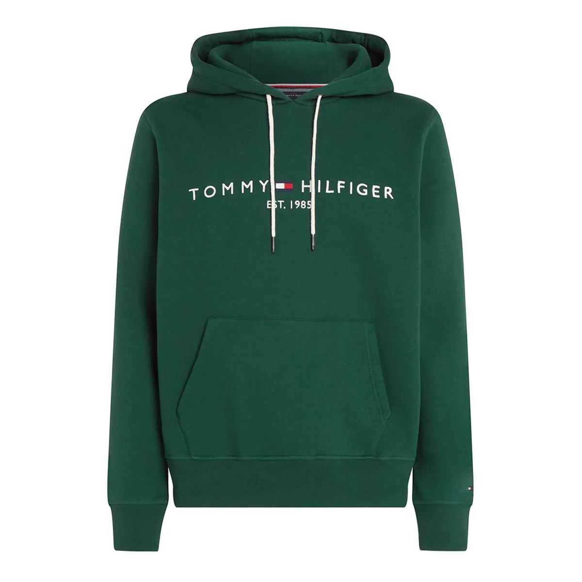 Tommy Hilfiger Logo Hoodie Green
