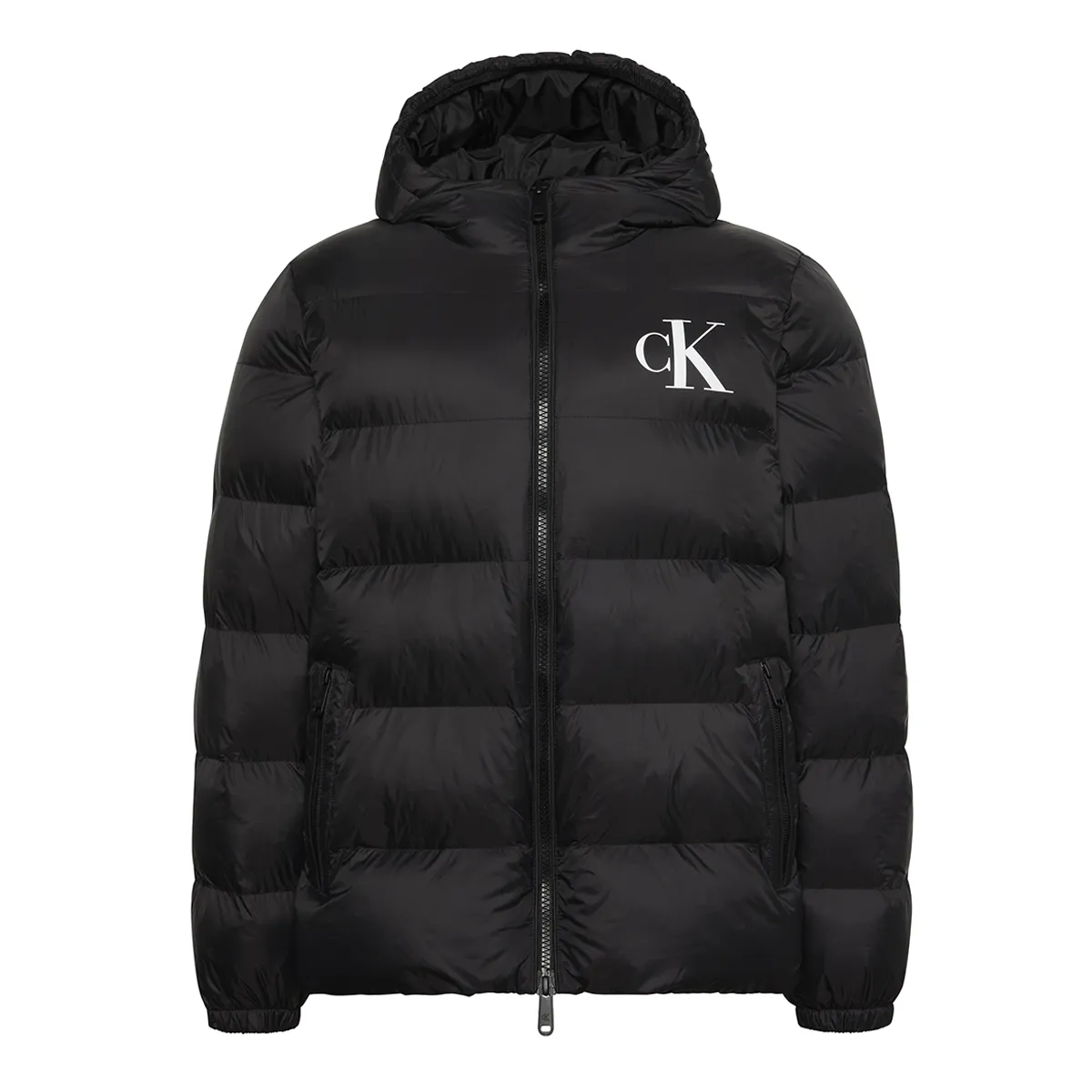 Calvin Klein Jeans Nylon Padded Jacket Black - UB1