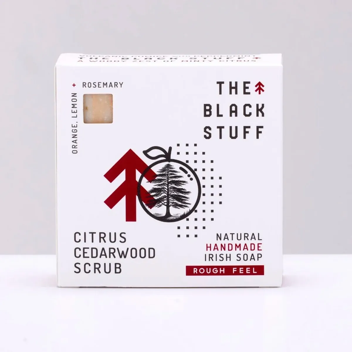 The Black Stuff Soap Citrus Cedarwood