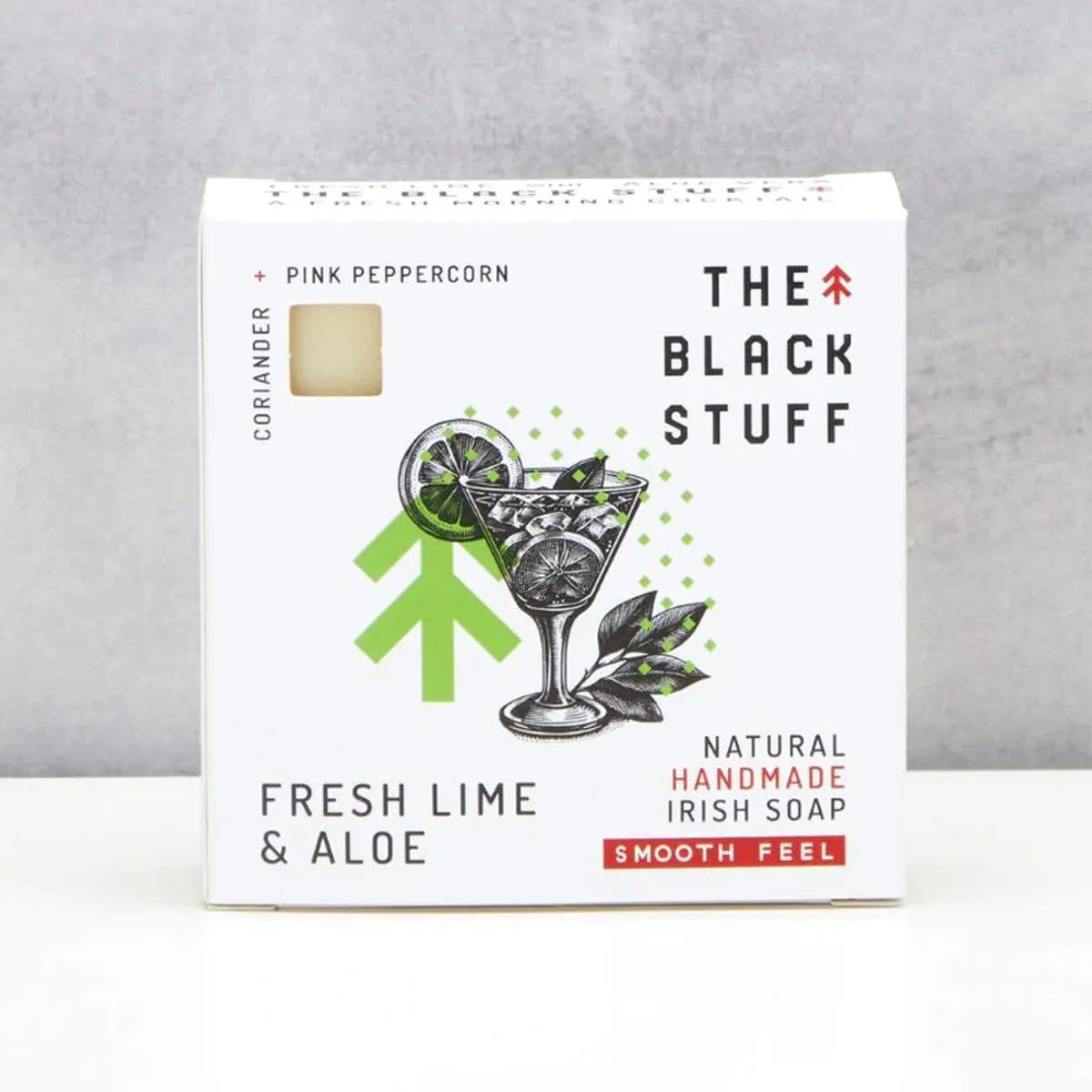The Black Stuff Soap Fresh Aloe and Lime