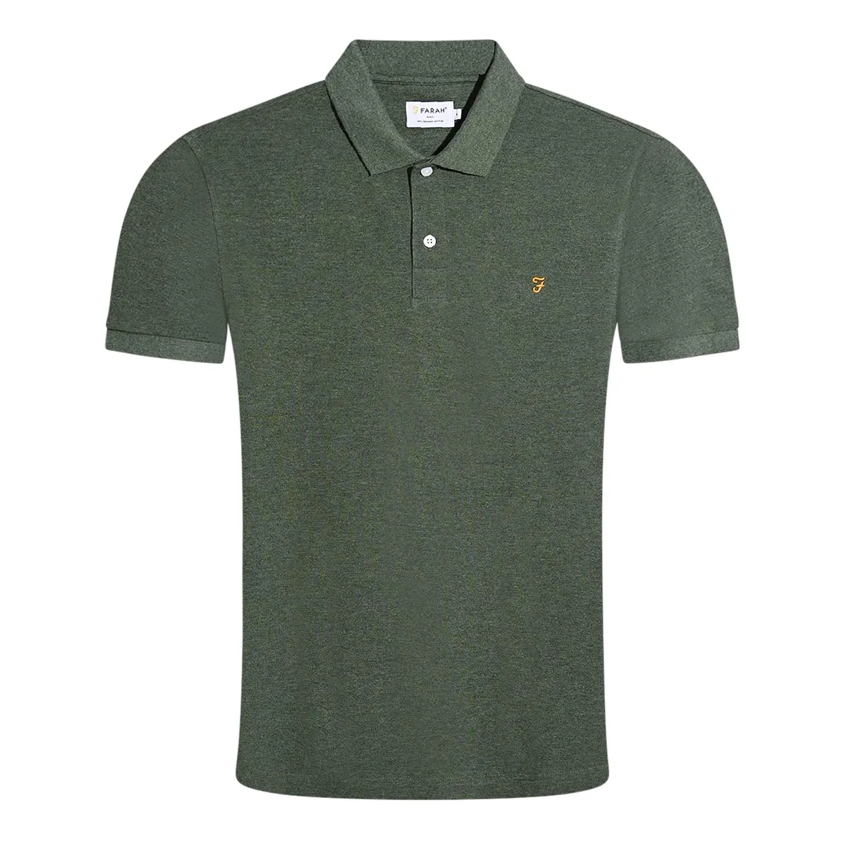 Farah SS Cunningham Polo Shirt Rosemary