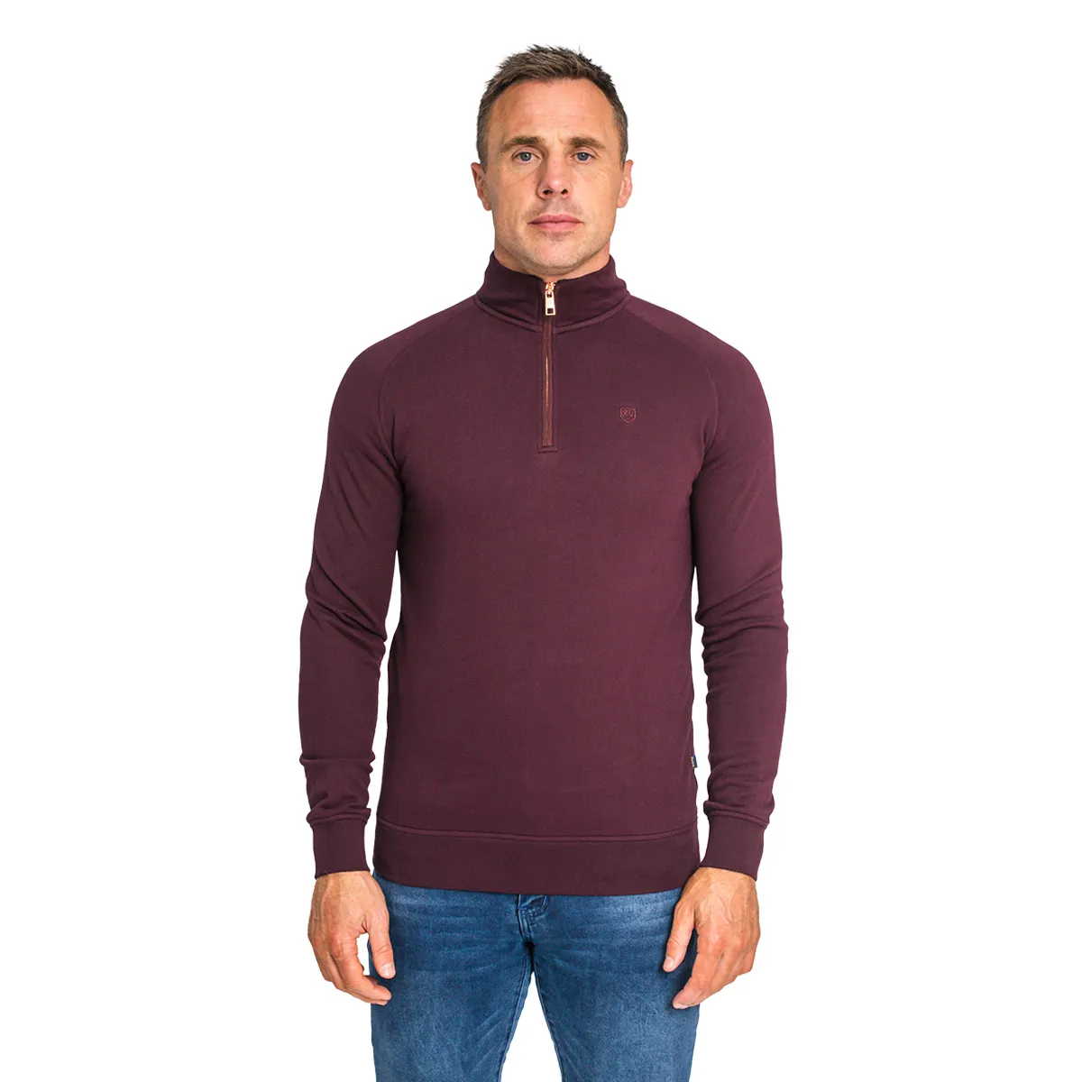 XV Kings Falcons Half Zip Sweatshirt Plummed