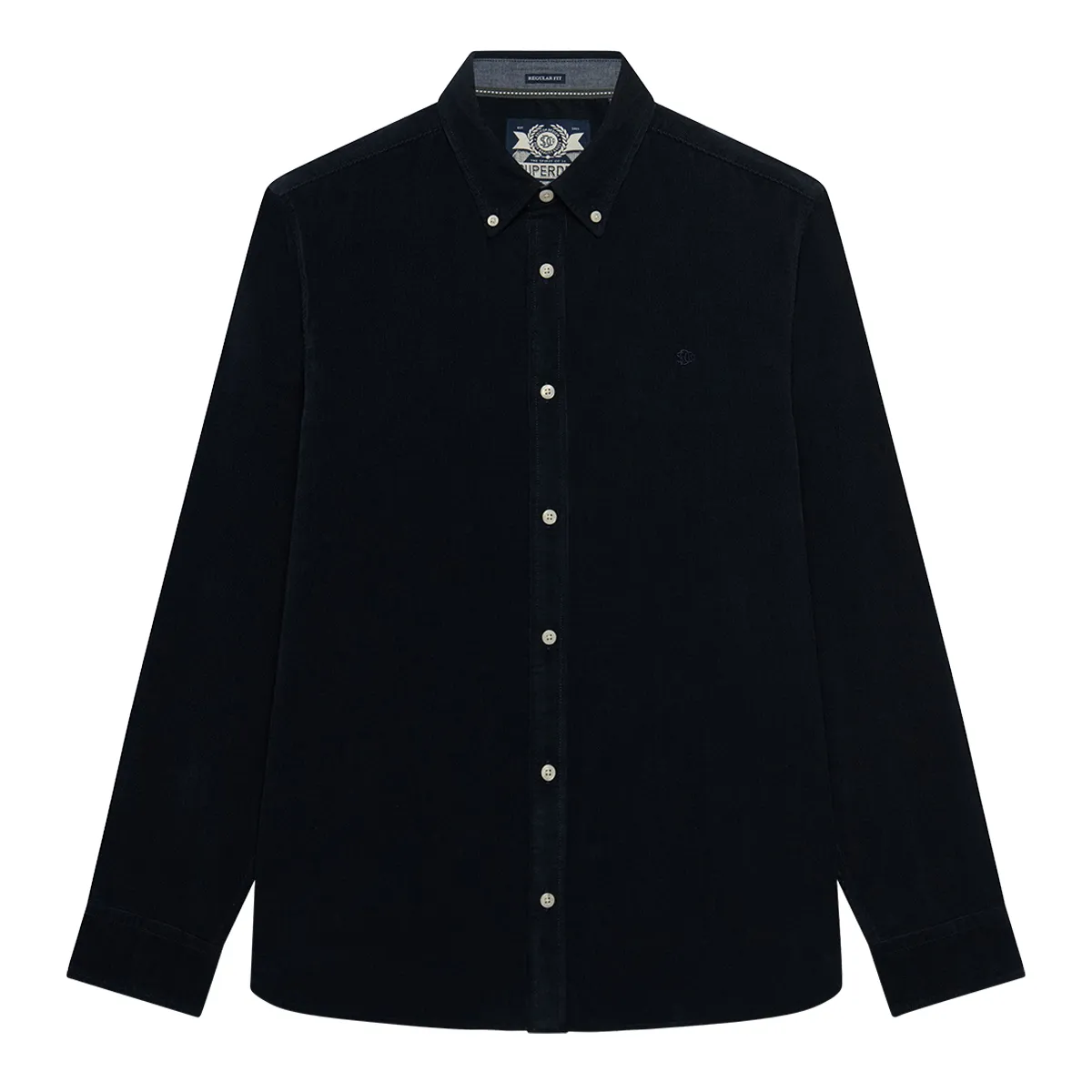 Superdry Classic Needle Cord Shirt Rich Navy - AW26