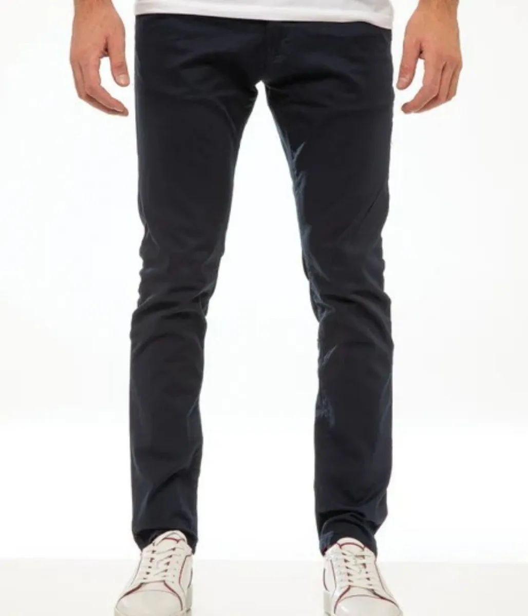 Enzo Slim Stretch Chino In Navy