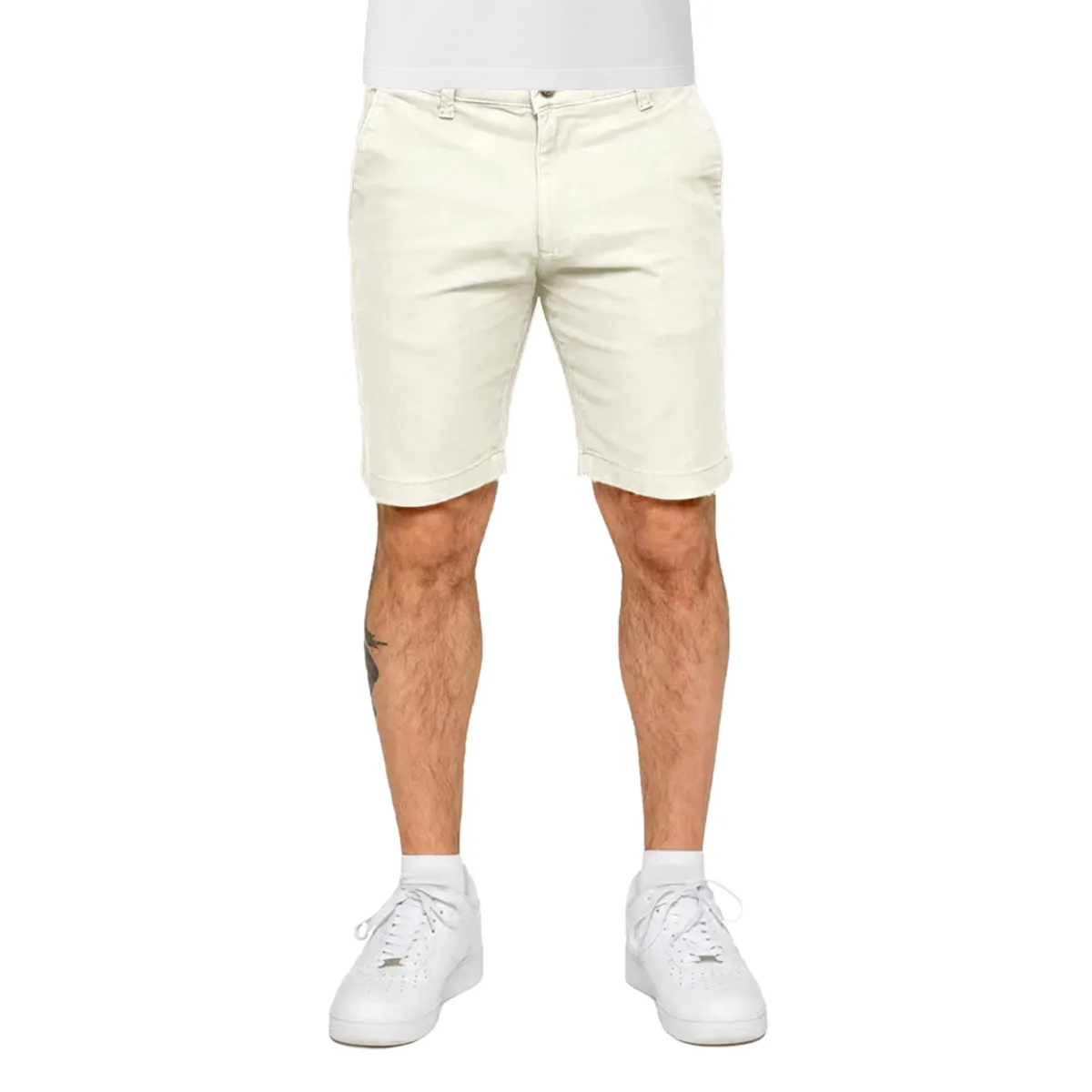 Enzo Milano Chino Shorts Stone