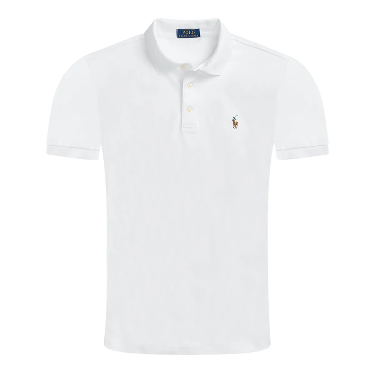 Ralph Lauren Slim Fit Polo Shirt White