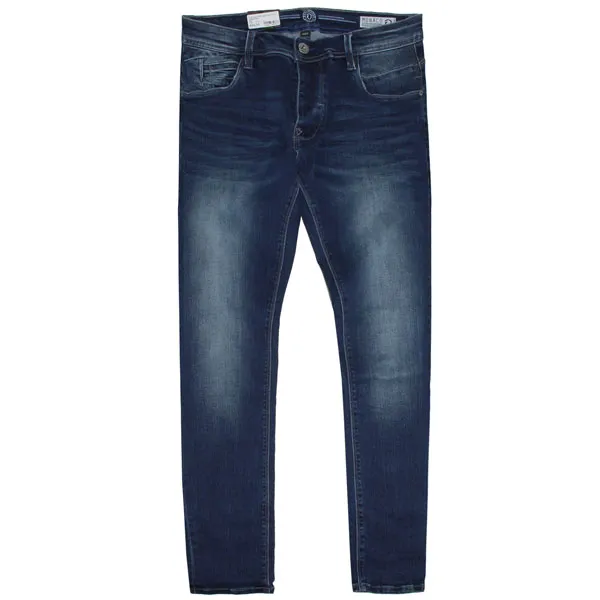 Eto Hyper Stretch Jeans In New Medium Stone Wash