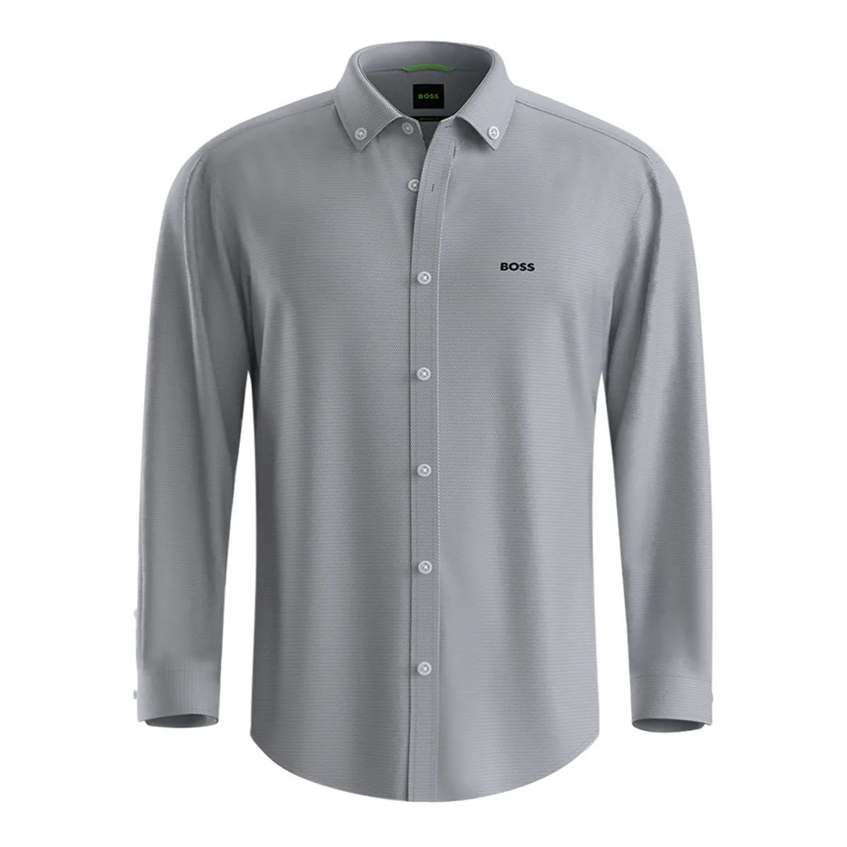 Boss LS ST Motion Shirt Dark Grey - 026