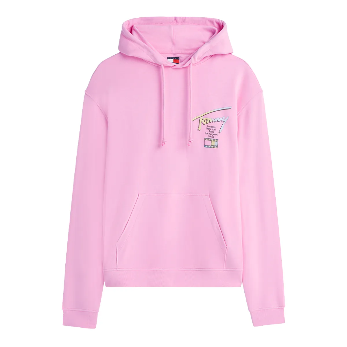 Tommy Jeans RLX Signature Hoodie Pink