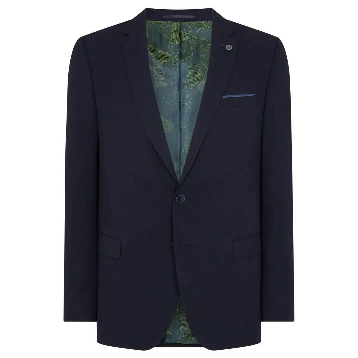 Remus Uomo Mix To Fit Jacket Navy Blue