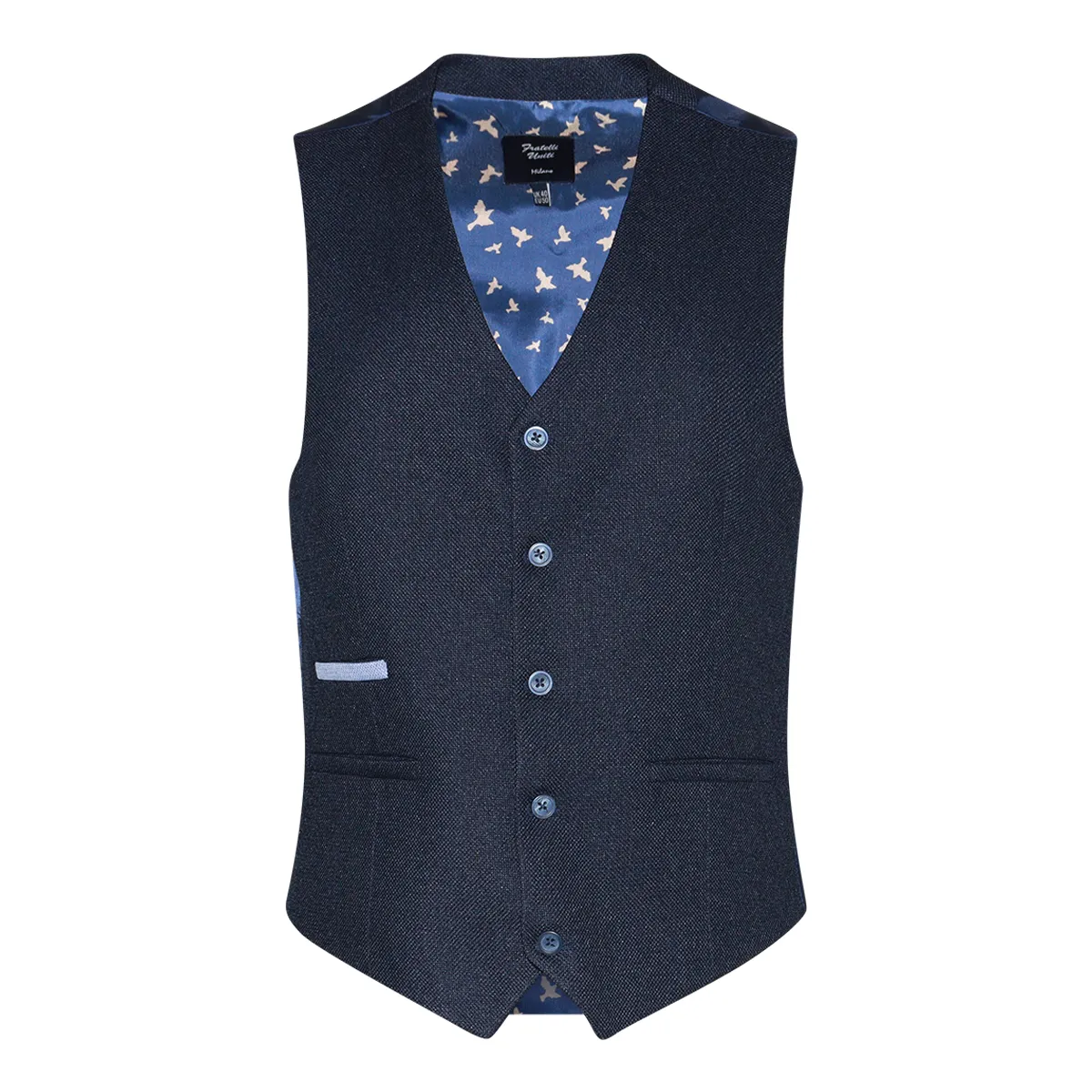 Fratelli Unity Waistcoat In Navy