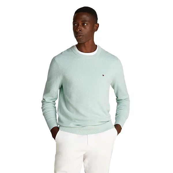 Tommy Hilfiger Ess Structure Crewneck Green