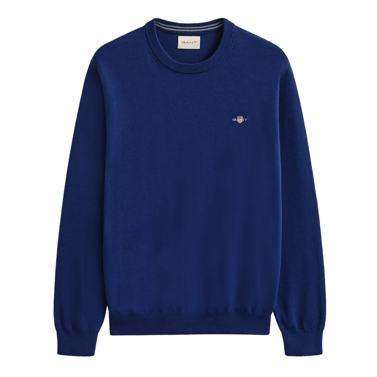 Gant Classic Cotton C-Neck Rich Navy