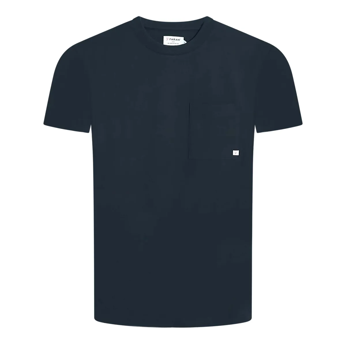 Farah Stacy Box Pocket SS T-Shirt True Navy
