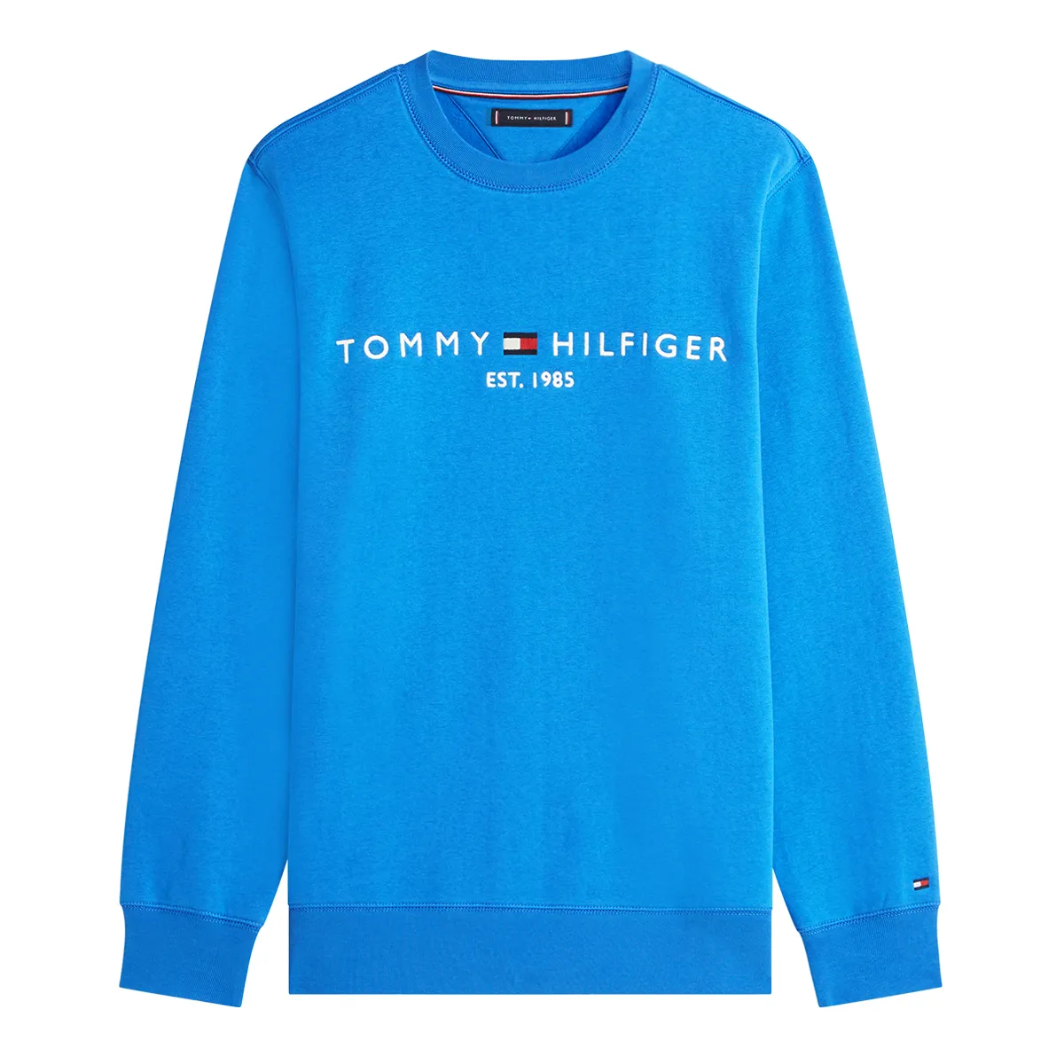 Tommy Hilfiger Logo Sweatshirt Blue Orbit