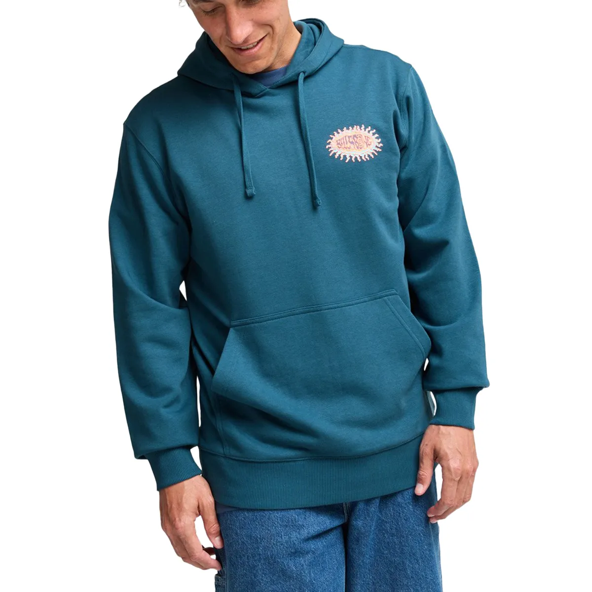 Billabong Small Logo Hoodie Blue PR0