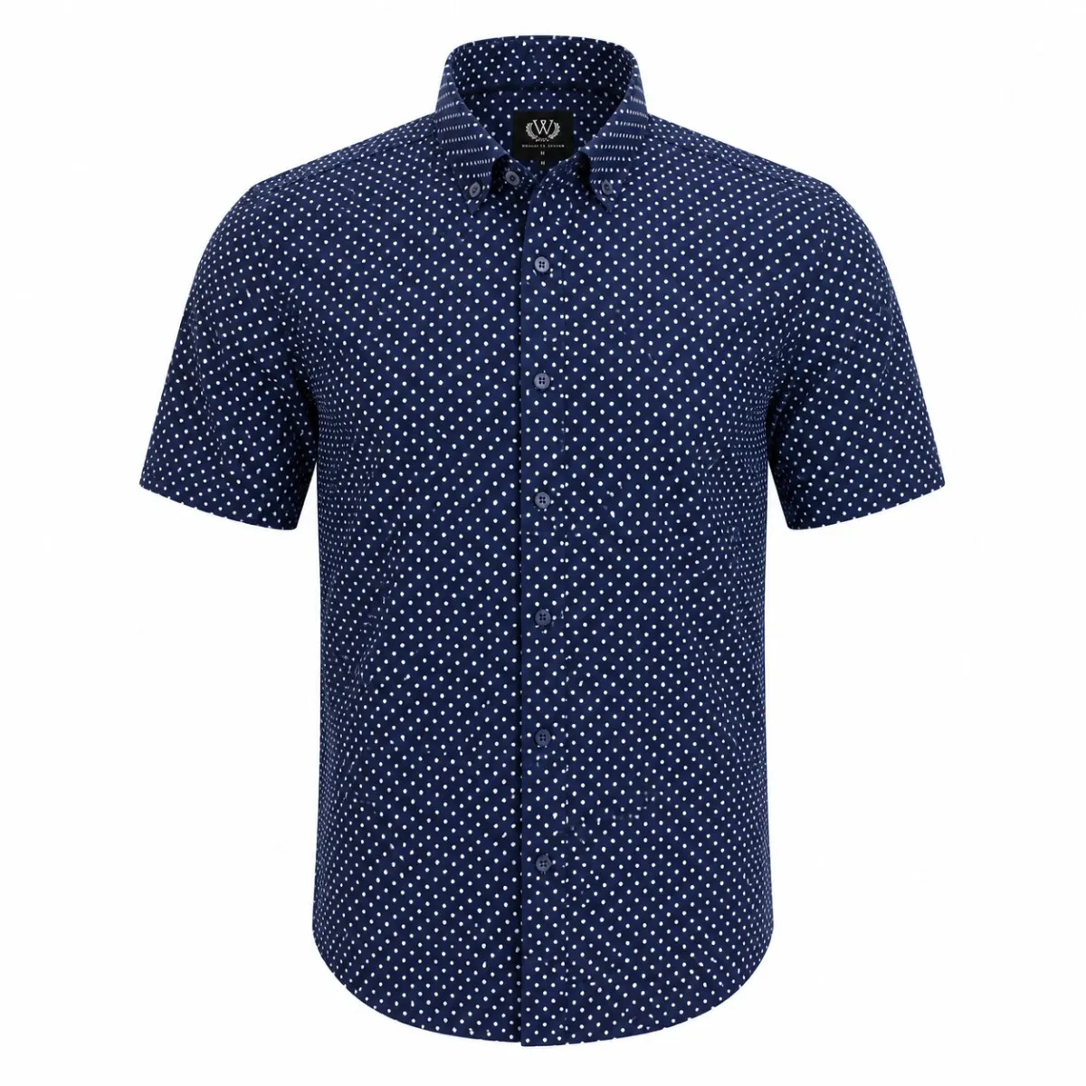 William Tailor SS Flower Print Shirt Nav
